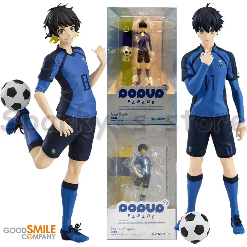 

GSC Original POP UP PARADE BLUE LOCK Anime Figure Yoichi Isagi Meguru Bachira Action Figure Toys For Boys Girls Kids Gifts Model