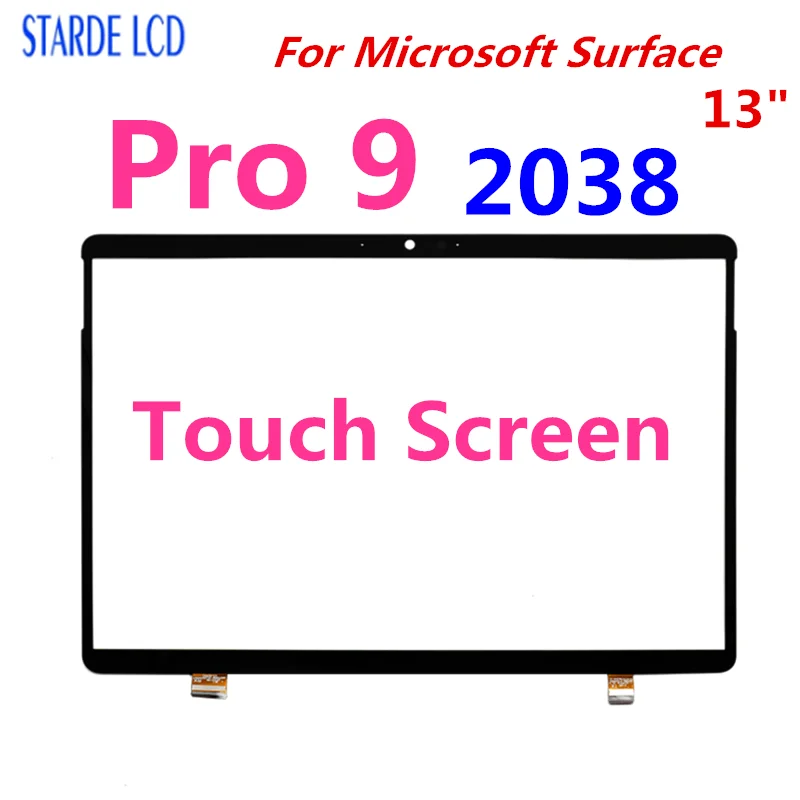 

13” Original For Microsoft Surface Pro 9 2038 Touch Screen For Surface Pro 9 Pro9 Touch Digitizer Glass