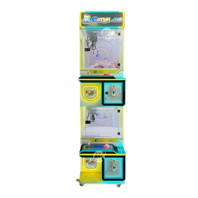 

Maker 2 Player Full Metal Toy Crane Claw Machine/Double Players Claw Crane/Gift Doll Vending Game Claw Machine