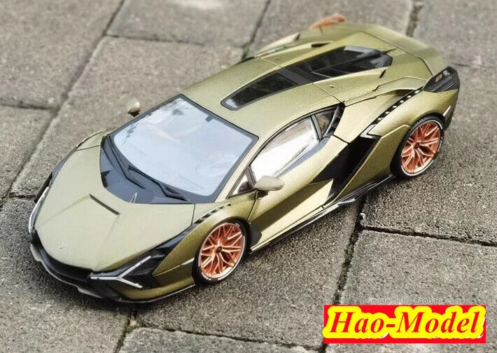 

Bburago1:18 для Lamborghini Sian FKP37 Литые металлические модели автомобилей из сплава, украшения, игрушки для мальчиков, подарки на день рождения, хобби, демонстрационная коллекция