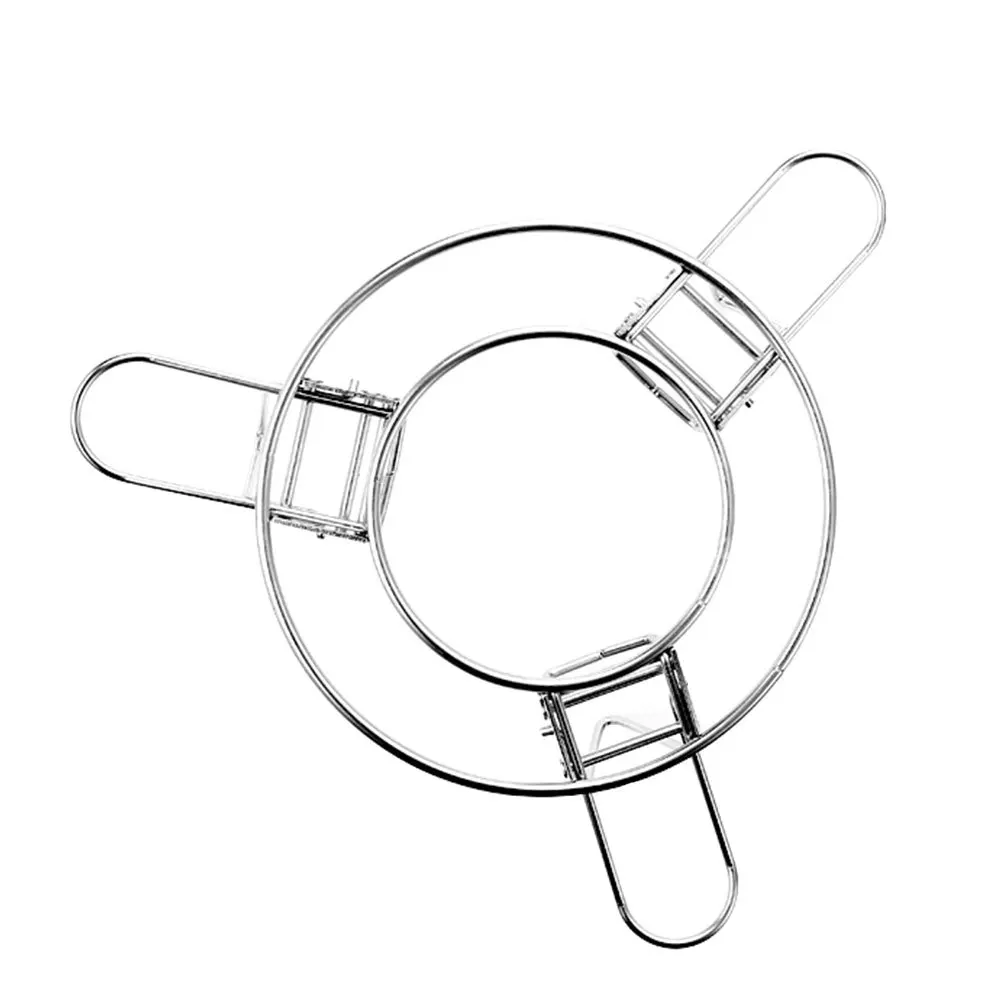 

Foldable Stainless Steel Steaming Rack Heat Resistant Household Kitchen Cooling Stand Wok Rack Accessory Foldable Cooling Stand