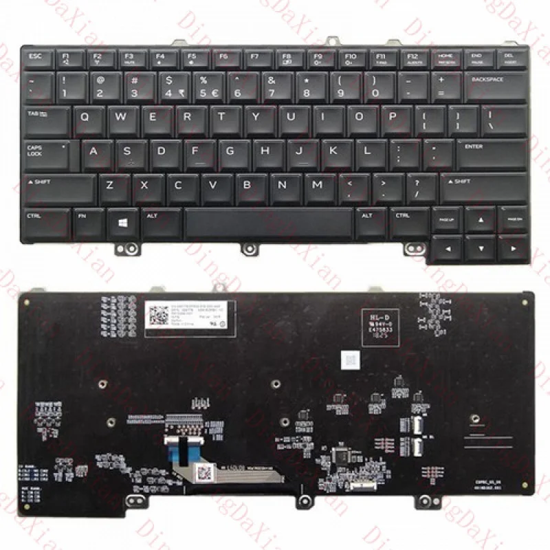 

LL для Dell Alienware 15 R4 RGB клавиатура для ноутбука с подсветкой 006T78