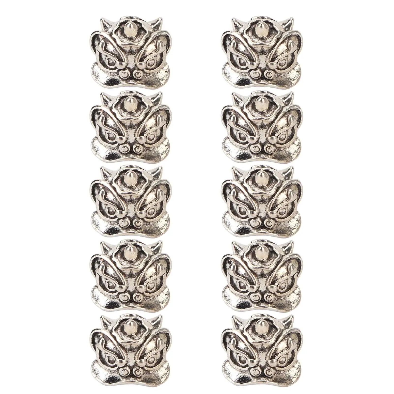 Tibetan Silver Beard Braiding Beads for Dreadlocks - Retro Metal Accessories for men & Women, for wedding Party Decor