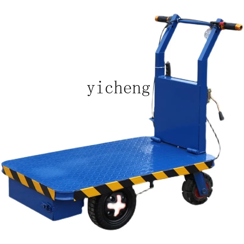 ZC electric flat trolley handling load king push-pull truck logistics warehouse transport truck