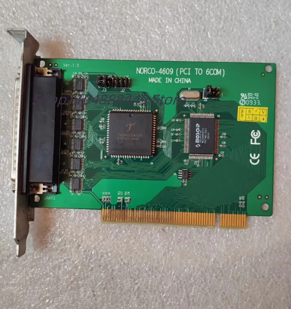 

NORCO-4609 PCI TO 6COM ver 1.0 Industrial computer equipment card