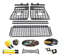 For Toyota Land Cruiser 80 Series LC80 1990-1997 Rear Trunk Cargo Rack Shelf Storage Organizer Hanging Board Molle Panel Kit