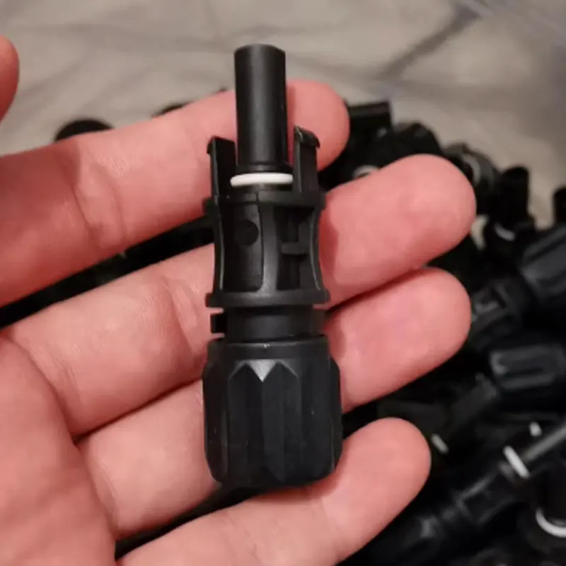 Conector MCFour de 1500V, conector fotovoltaico Devalan, cabezal macho y hembra para GoodWe Solis Sungrow, inversor atado en red