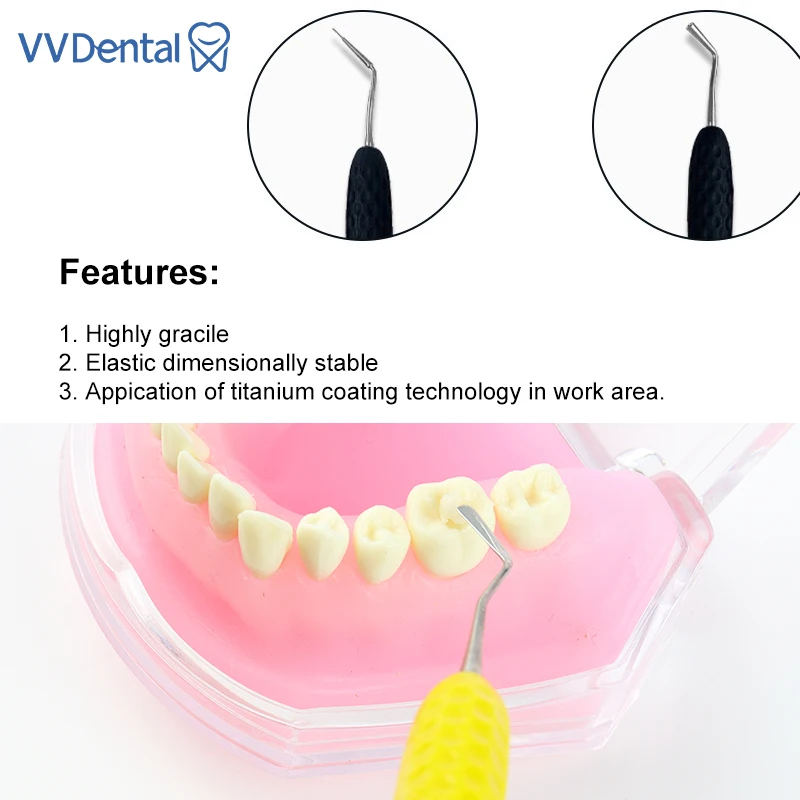 

1Pc/7Pcs Dental Resin Filler Aesthetic Restoration Knife Silicone Handle Composite Filling Repair Spatula