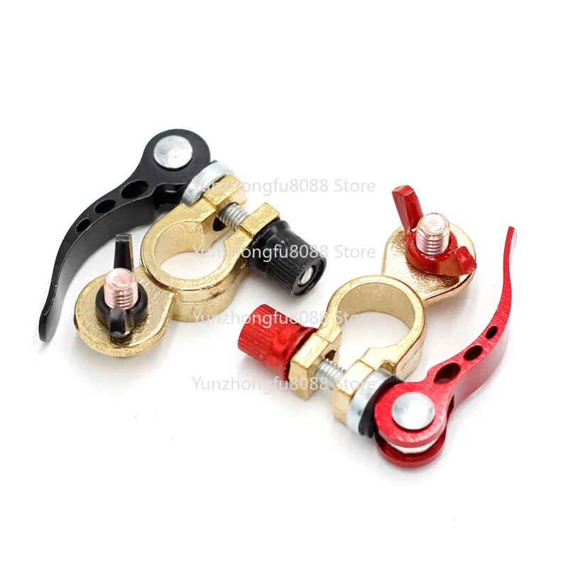 Brass Battery Terminal Car Battery Terminal Quick Release Adjustment Disconnect Butterfly Battery Clip