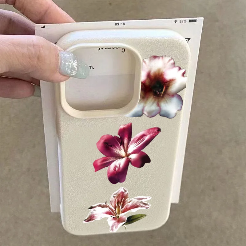 خمر الأزهار زنبق التوضيح Lichee نمط جراب هاتف ل Xiaomi 14T برو 5G 15 14 13 13T للصدمات لينة غطاء سيليكون بولي يوريثان