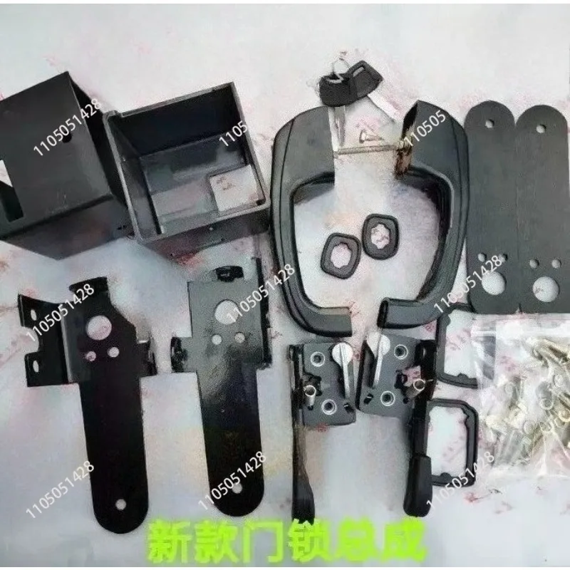 Original factory Tractor accessories, new driver's cab glass door  assembly, door handle complete set