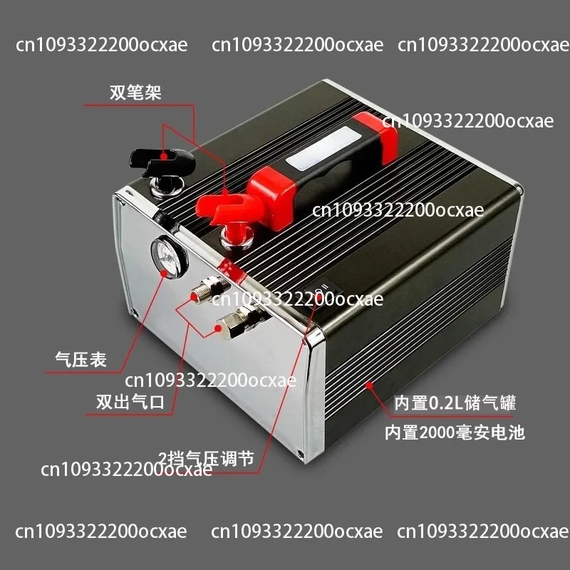 

Painting spray gun multifunctional industrial grade paint painting spray pen desktop portable air pump