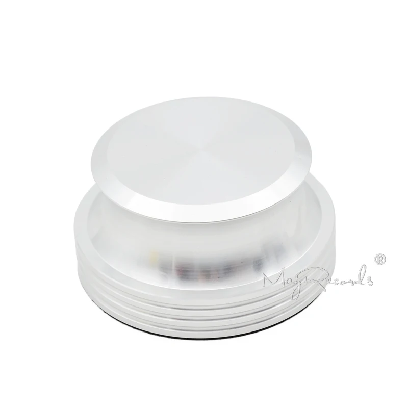 مسجل فينيل القرص استقرار المعادن الفينيل القرص الدوار الوزن المشبك لمشغل LP العالمي سبائك الألومنيوم LP القرص استقرار المشبك