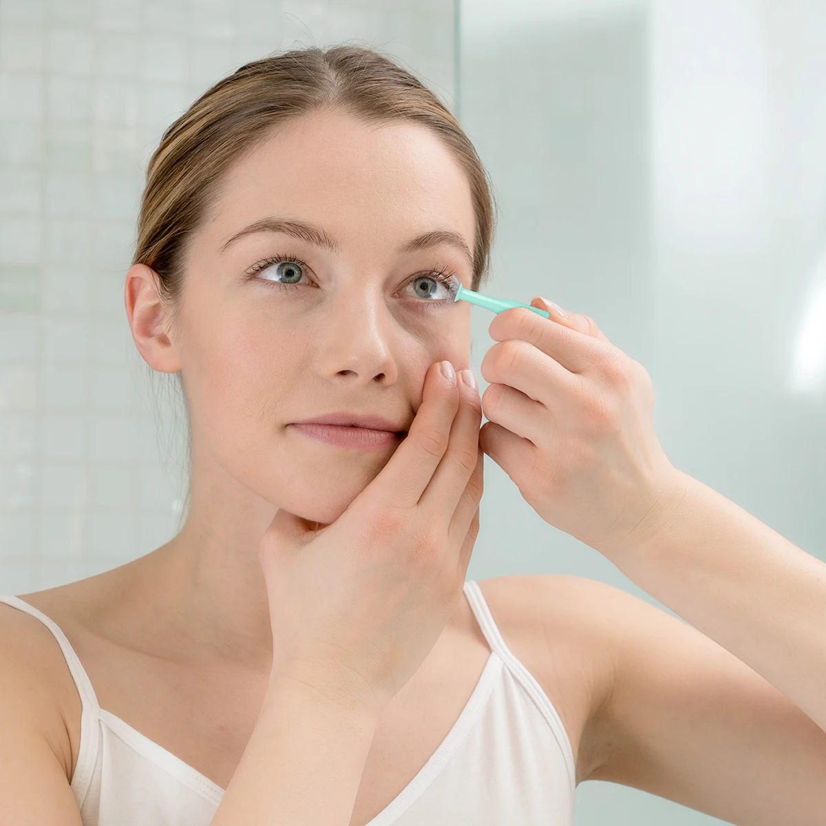 Lentilles de contact avec ventouse, 4 pièces, insertion, dissolvant, plongeur, anciers, pince à épiler pour les yeux, outil de retrait