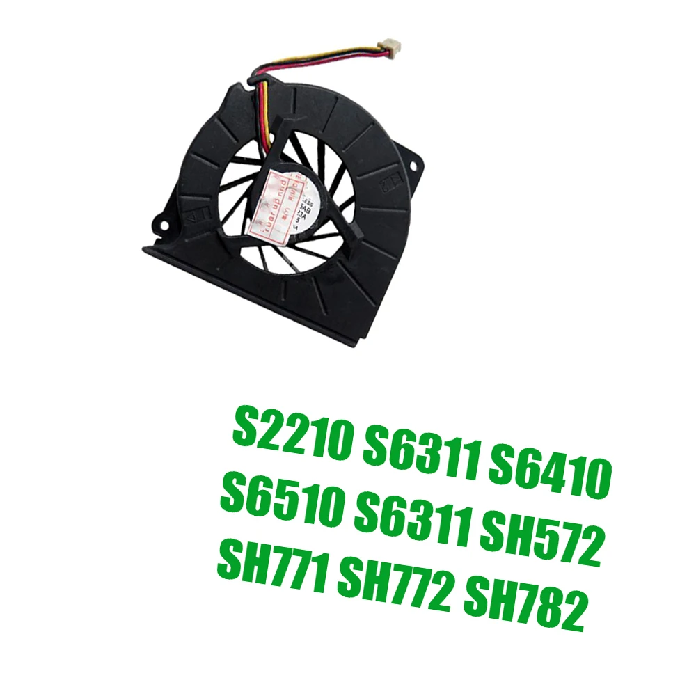 

For Fujitsu For LifeBook S2210 S6311 S6410 S6510 S6311 SH572 SH771 SH772 SH782 DC5V 0.21A Replacement Laptop CPU Fan