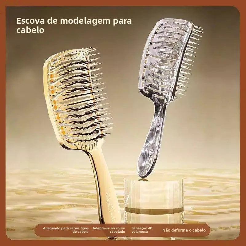 long-hair-brush-mosquito-coil-comb-ladies-special-use-fluffy-styling-massage-airbag-cushion-comb-transparent-sequin-home-use