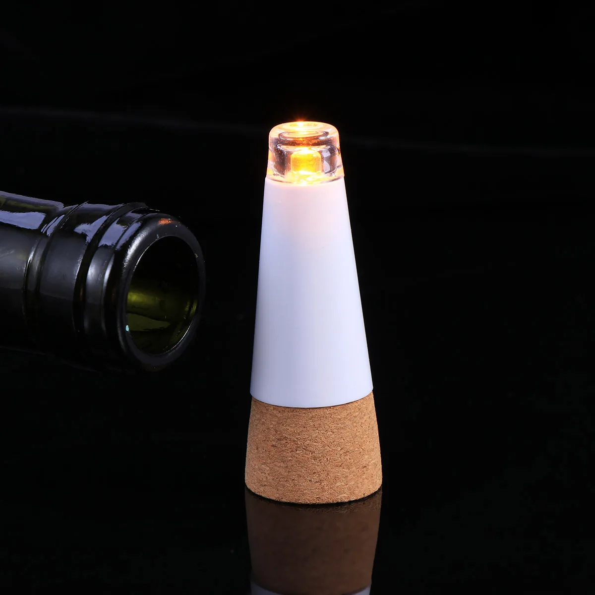 

Super Bright LED Rechargeable Wine Bottle Light Cork Lantern Creative Romantic Festival Decorative Light Fast Charging Long