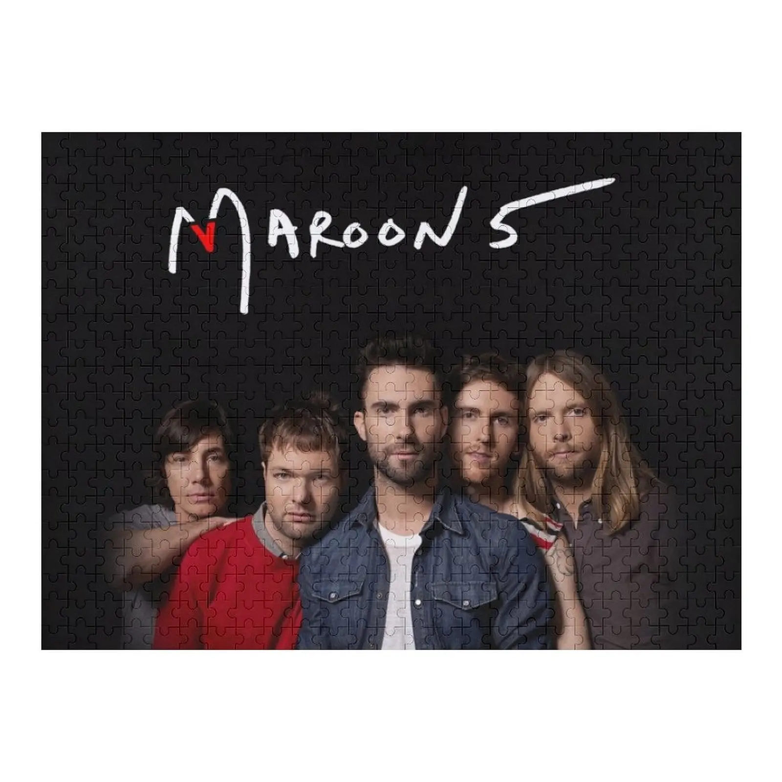 

red Flowers Five American Tour Jordi Jigsaw Puzzle Personalized Wooden Name With Personalized Photo Puzzle