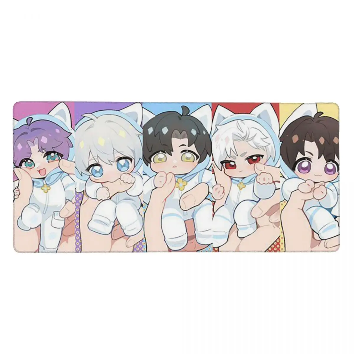Anime Love And Deepspace Game Large Mouse Pad Computer Keyboard Mouse Mat PC Laptop Desk Mat Office Accessories Table Mats
