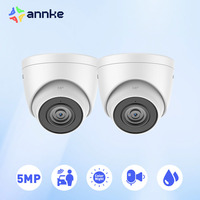 ANNKE Smart Home Security Camera 3K 5MP PoE Outdoor IR night vision EXIR Dome Cam with Person Vehicle Detection Audio Recording