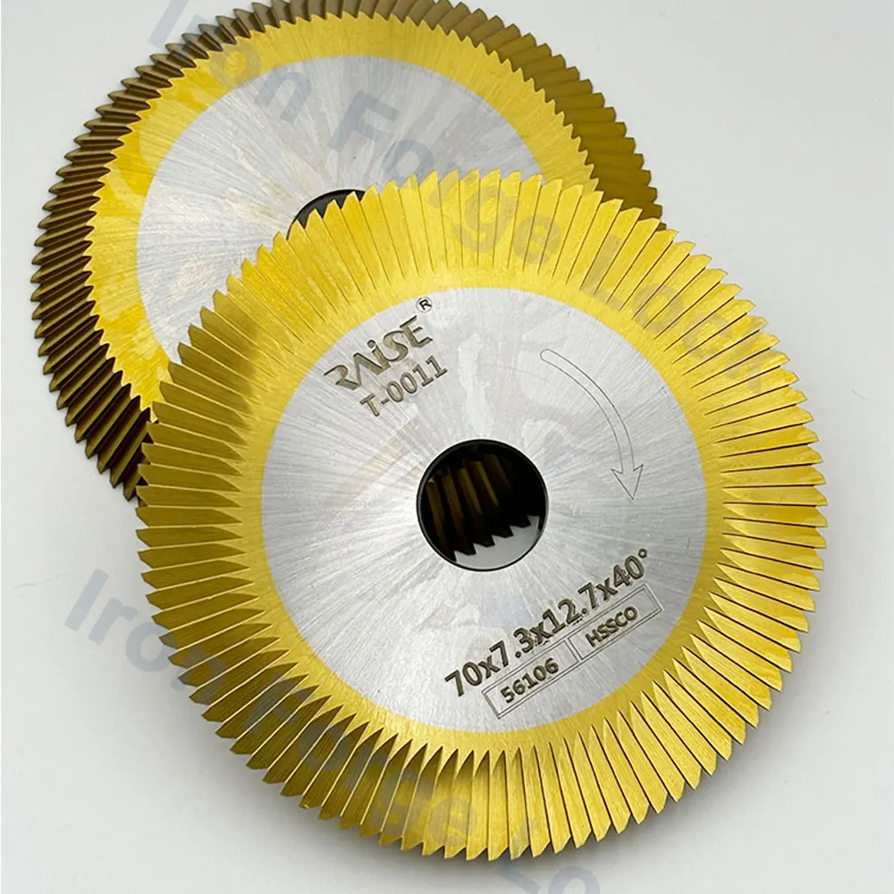 Raise 0011B T0011 Milling Cutter 70x7.3x12.7mm Locksimth for key machine 100D 100E 100E1 100F 100G 201D 219A Q27 Q27A