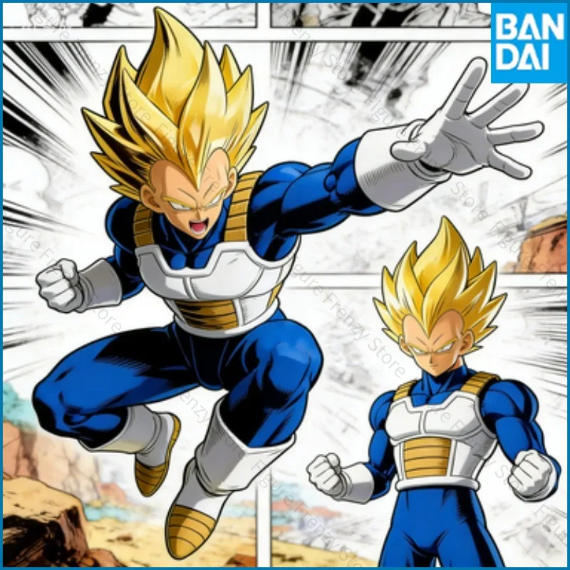 

Spot SaleEn Stock BANDAI caja Original S.H.Figuarts DRAGON BALL VEGETA SON GOKU SHF figura acción molo ToyGift para chico caja