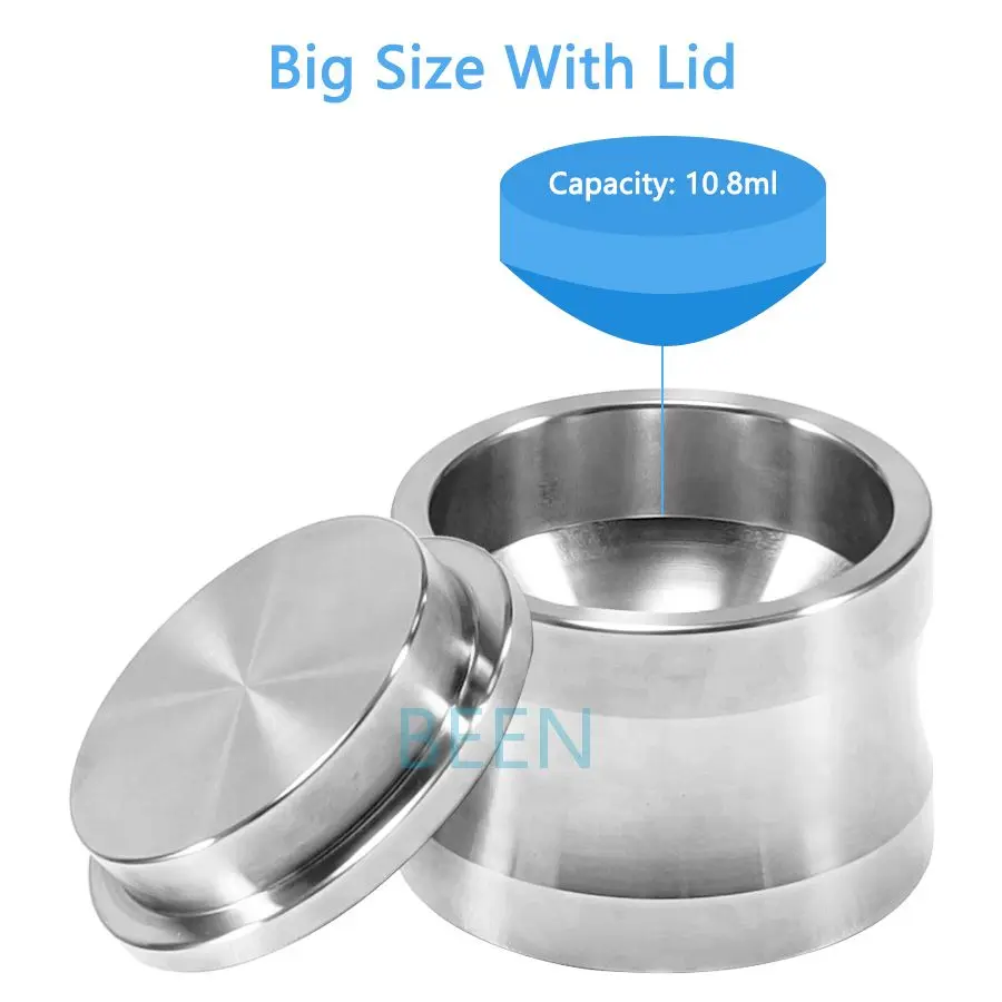 Stainless Steel Dental Meal Mixing Bowl, Dentistry Implant Instrument, Bone Powder Cup, Dentist Tools