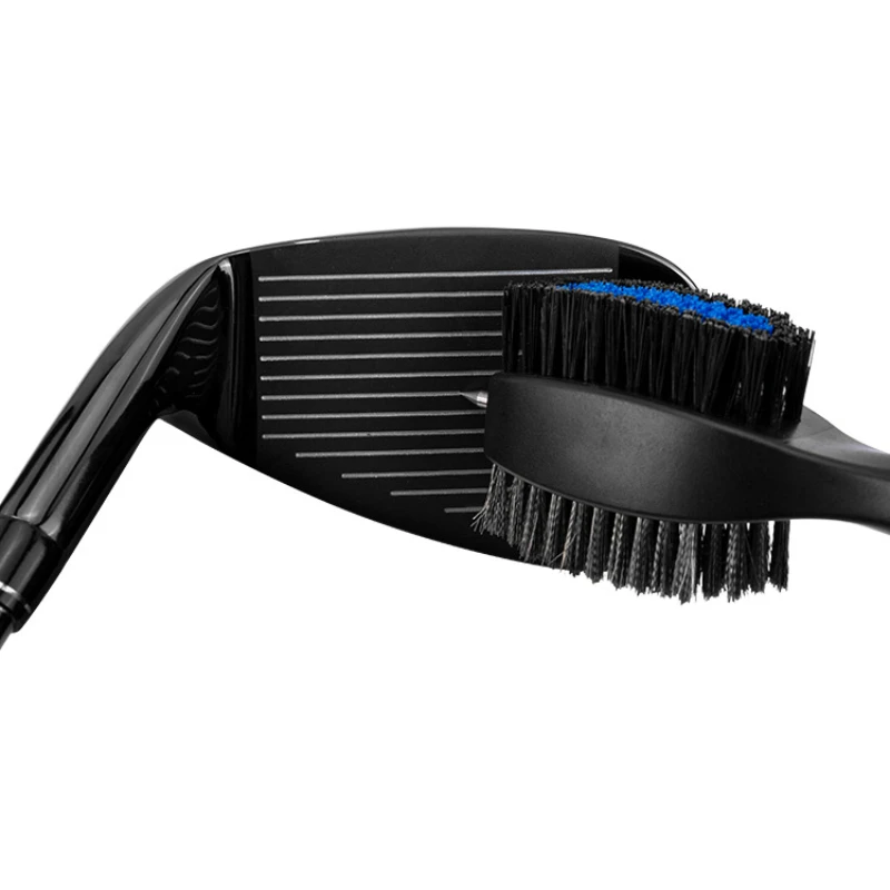 PGM Golf Club Brush Double-sided Clean PP Hair Plus Stianless Steel Portable Hook Golf Accessories SZ007