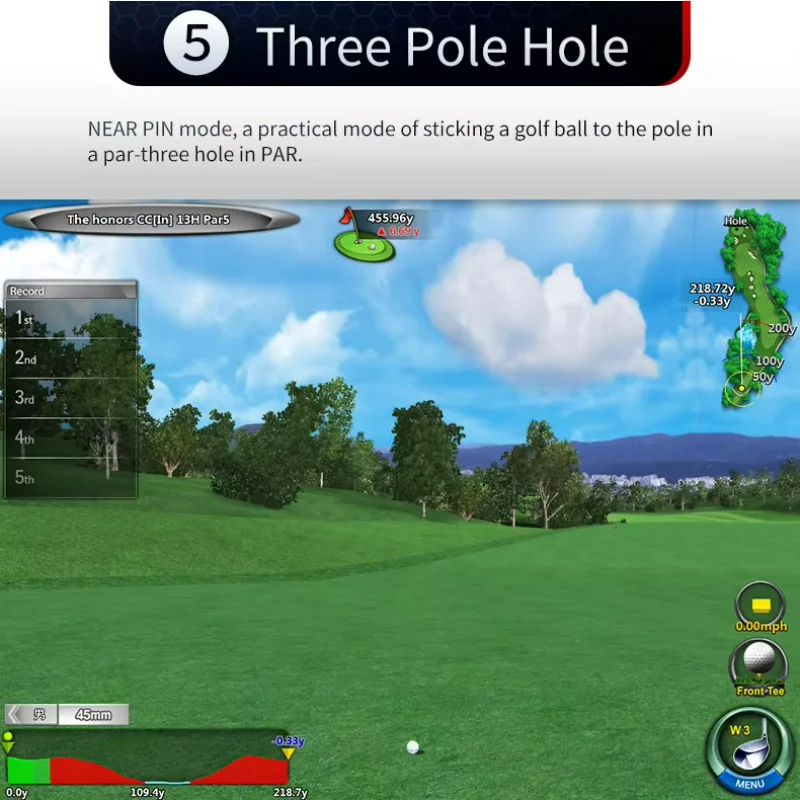 Prix du simulateur de golf à écran PGM