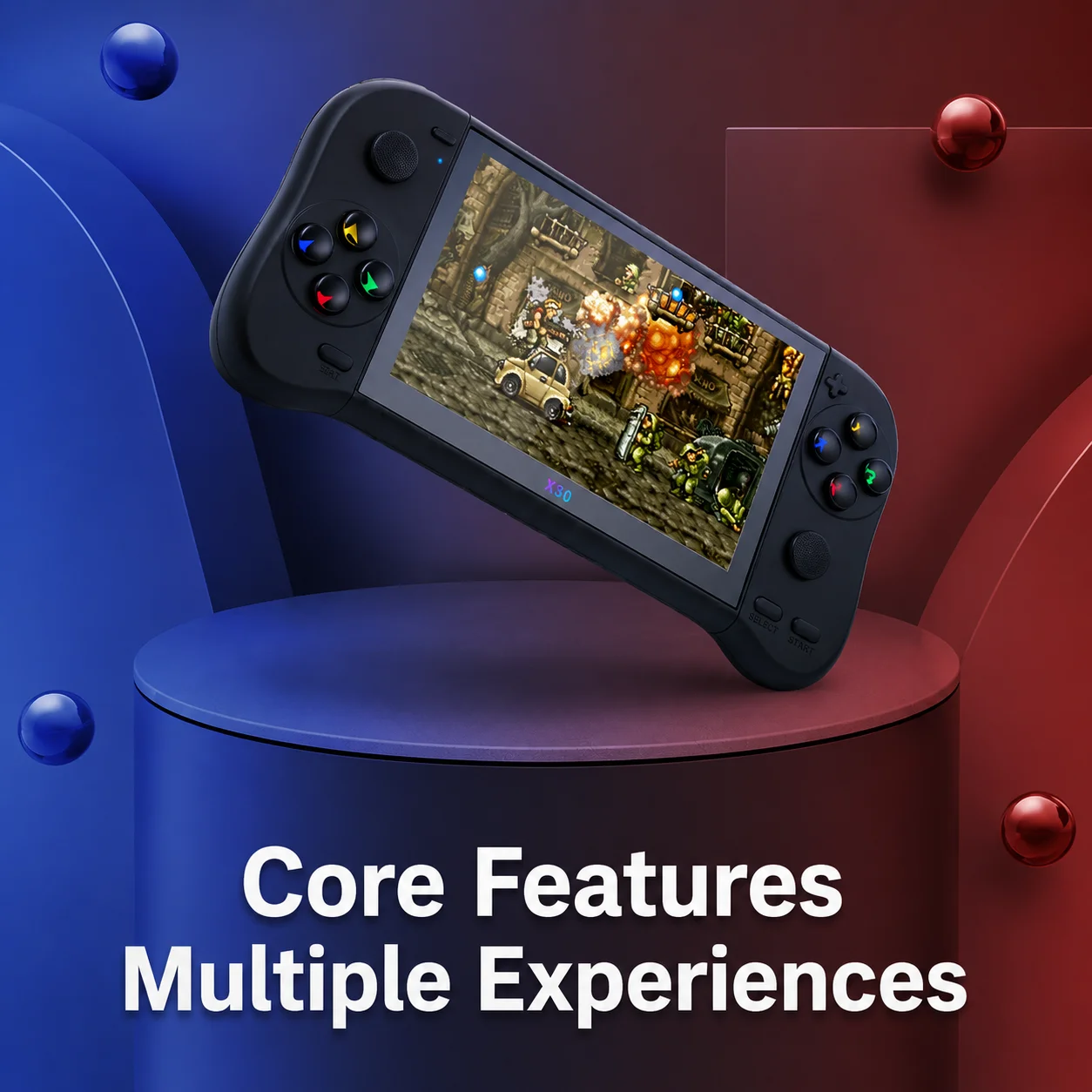 X50 Portable Retro Handheld Ga - Gaming Console G90 recension och pris