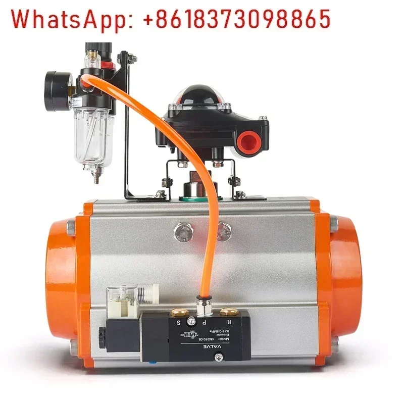 

Pneumatic Actuator Triplet Cylinder Pneumatic Butterfly Valve Regulator AT/GT Head Single/Double Acting