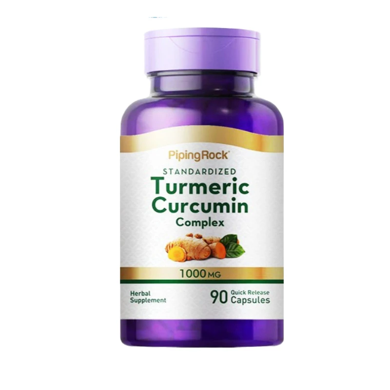 Turmeric Curcumin Capsules, Energy Supplement, Support Bone, Joint Health, Anti-inflammatory, Antioxidant