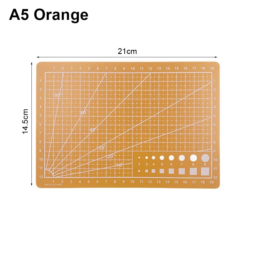 1Pcs Double-side Leather Craft Tool Cutting Mat Engraving A3 A4 A5 Cutting Board Patchwork Sewing PVC Workbench Pad Home DIY