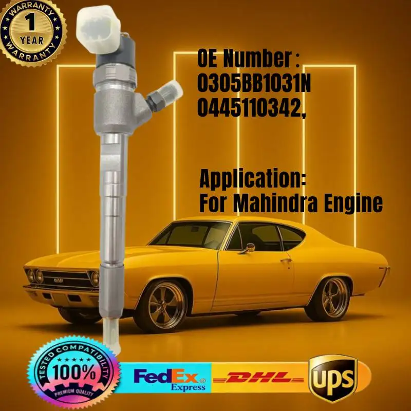 

0305BB1031N 0445110342 Common Rail Fuel Injector 0 445 110 342 for Mahindra Diesel Engine