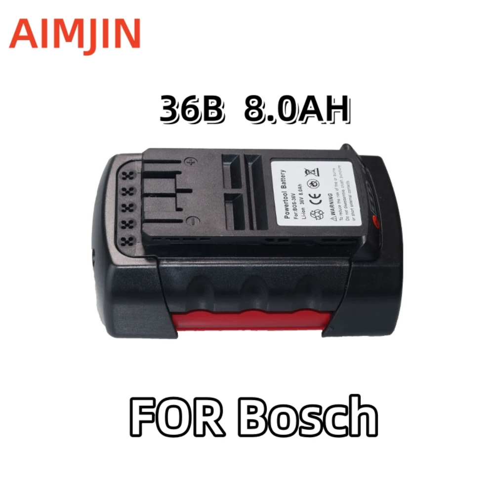 

36V 8.0Ah Li-ion Battery For Bosch BAT810 BAT836 BAT840 GBH36V-LI Power Tools Replace