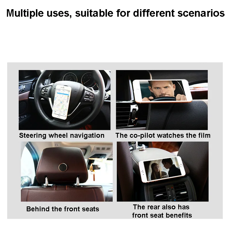 Magnetic Car Phone Holder Mobile Phone Magnet Mount Aluminum Alloy Stand Bracket Cell GPS Support For Xiaomi HUAWEI Motorola