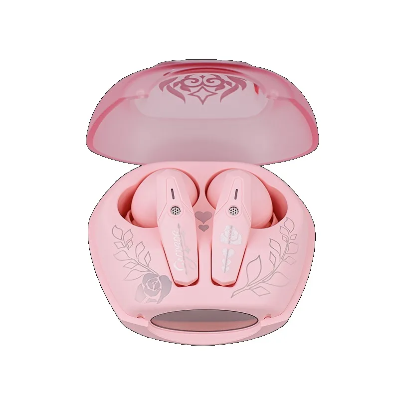 Cyrene Earbuds Game Honkai: Star Rail Customized Bluetooth 5.3 TWS Headset Cosplay Active Noise Cancellation Headphone with Bag