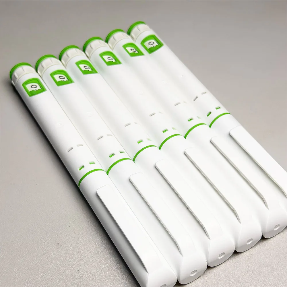 10Pcs Safe Lightweight Disposable Peptide Pen, Plastic Syringe Fits 3ml Cartridges, Multifunctional Tattoo Injection Tool