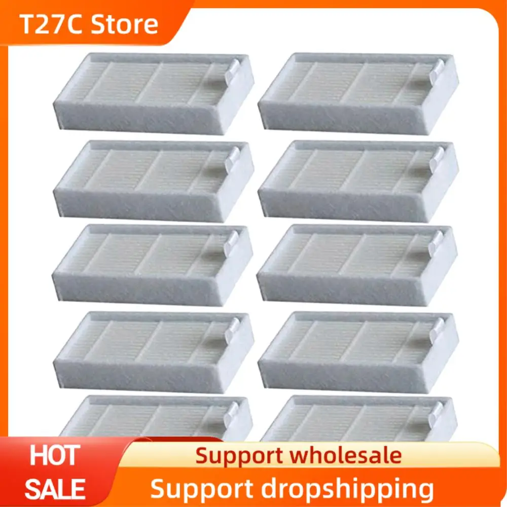 T27C 11 шт. детали для подметального робота-пылесоса, фильтры: 10 шт. Hepa-фильтр для Chuwi Ilife V3/V3 +/V5/V5S и 1 шт. для Ilife V5 V5