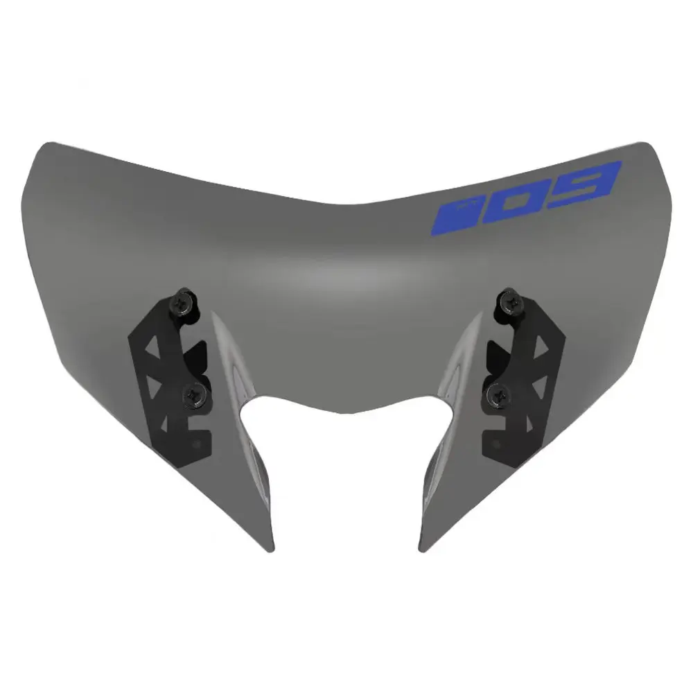 Voor Yamaha MT 09 MT-09 MT 09 2017 2018 2019 2020 Motorfiets Double Bubble Voorruit Screen Windgeleiders Screen Voorruit