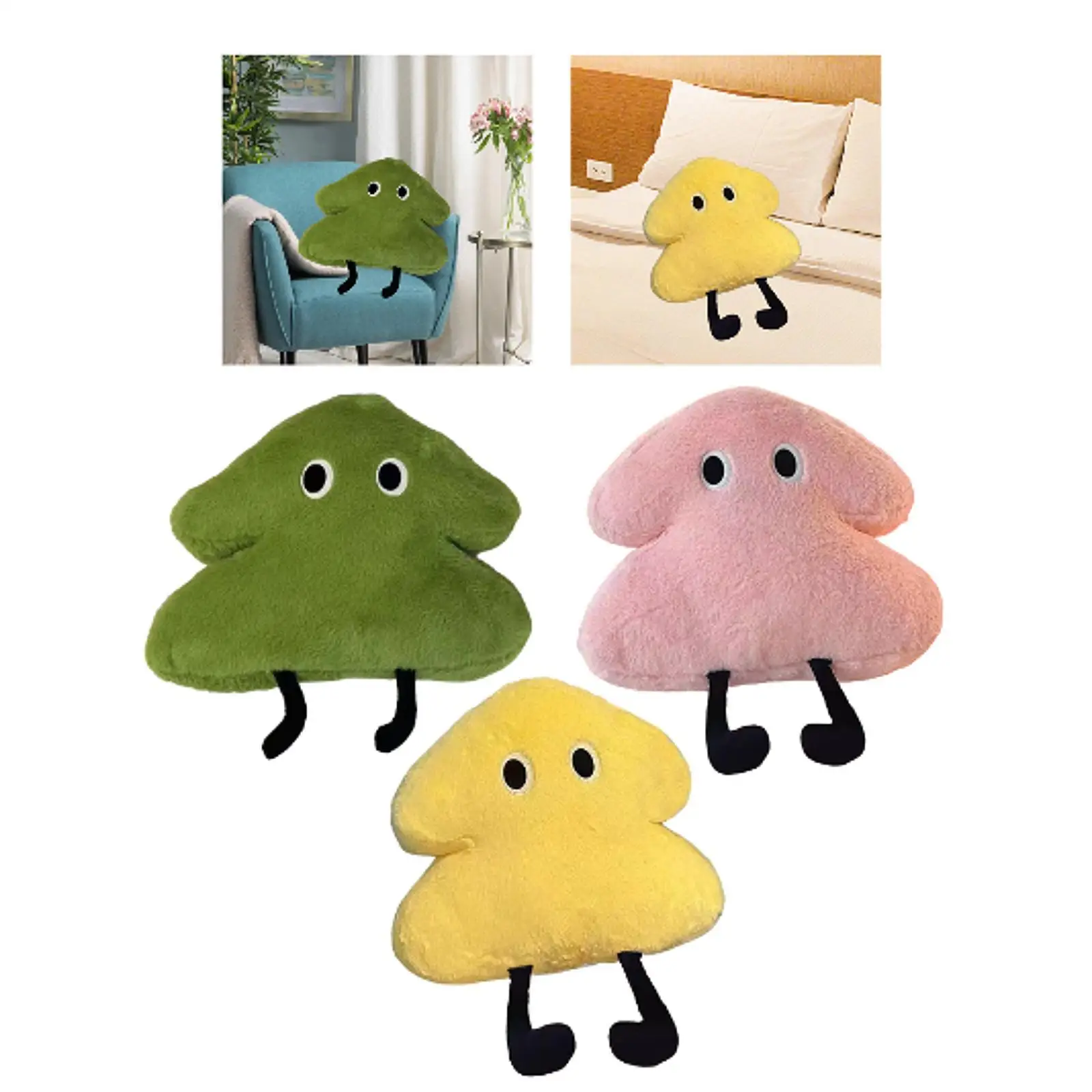 Tree Shaped Throw Pillow Christmas Decorative Pillow Pillow Lovely Ornament Xmas