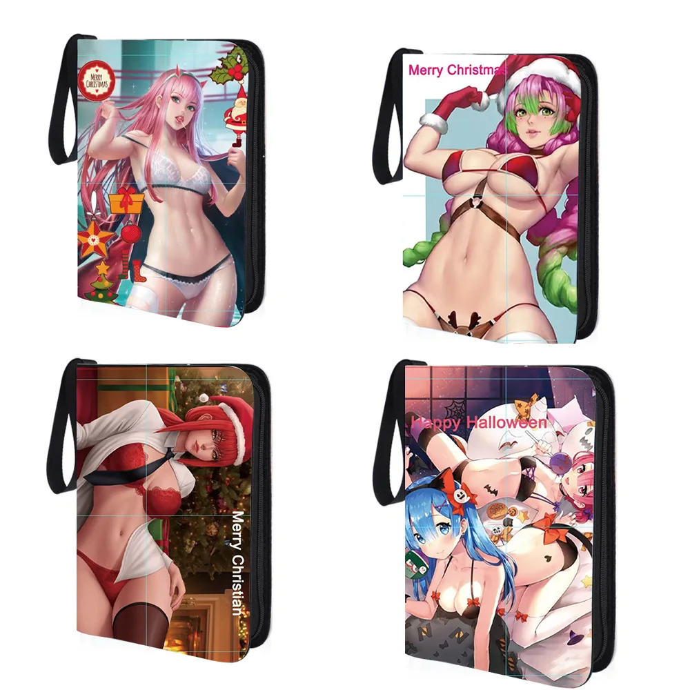 Goddess Story 9 Pocket Card Binder 4 Pocket Card Binder Card book Waifu Collection Card Binder Sexy Binder Christmas Binder