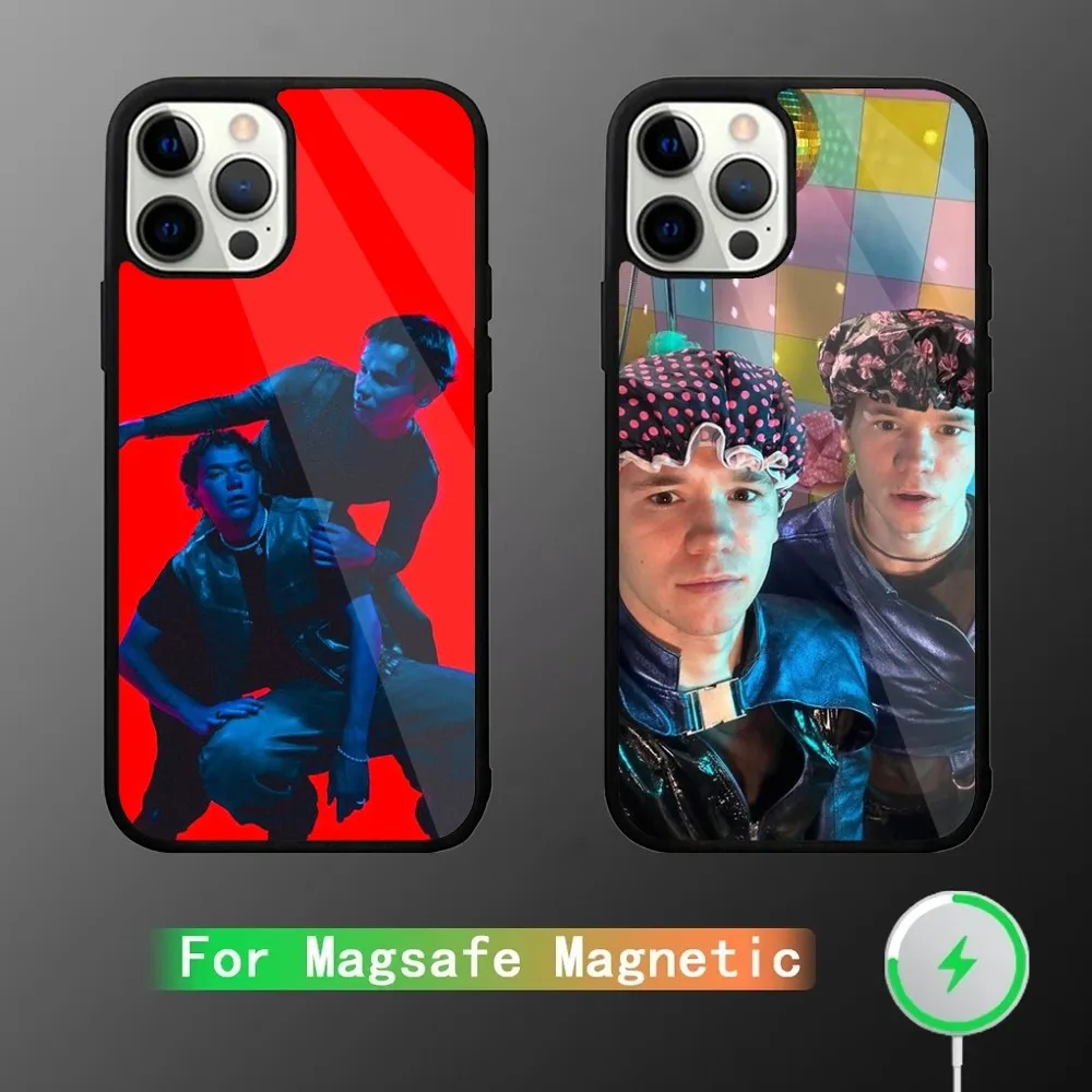 Marcus And Martinus Music Phone Case For iPhone 15,14,13,12,11,Plus,Pro,Max Mini Magsafe Magnetic Wireless Charging