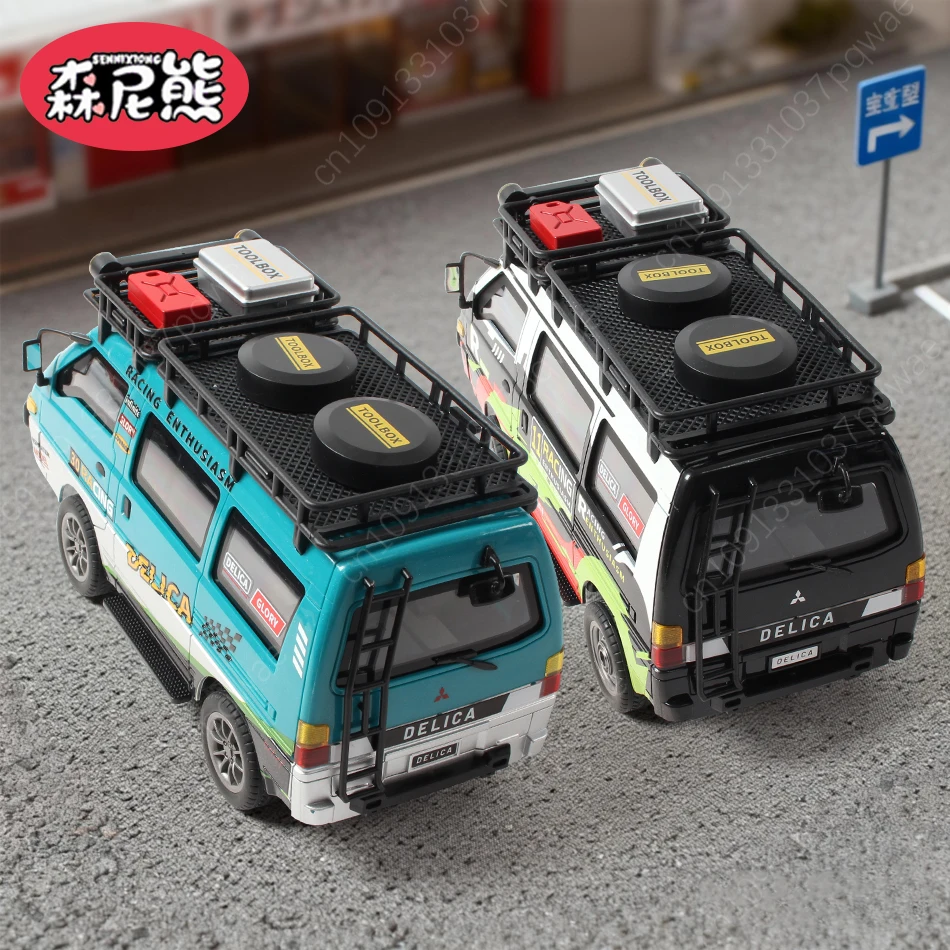 SENNIXIONG 1:24 télécommande tout-terrain VAN RV voiture modèle classique 2WD/4WD vitesse dérive contrôlable phare véhicule jouet cadeau