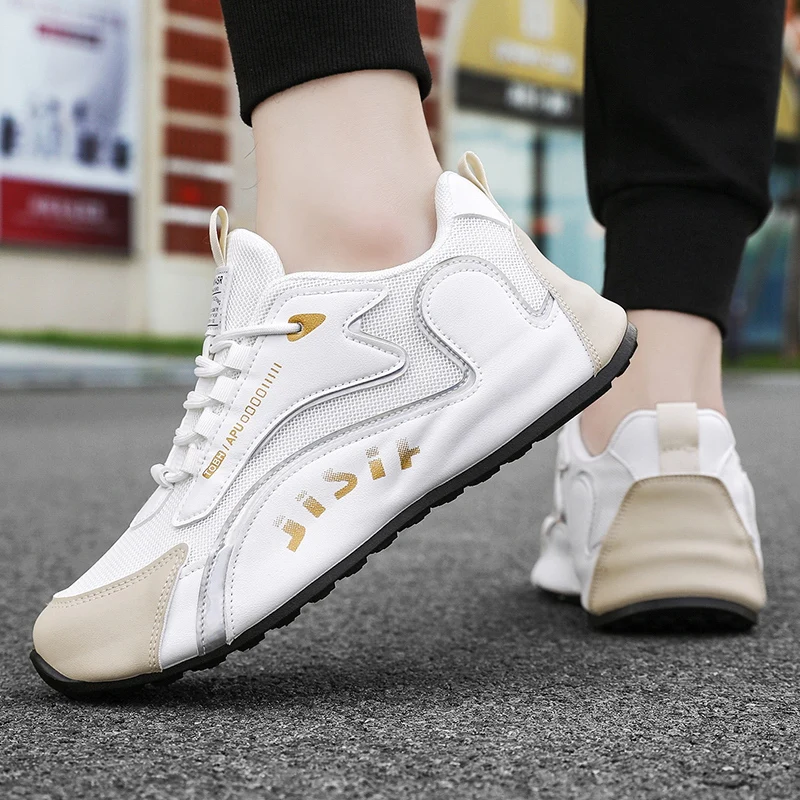 

Men Summer Casual Sneakers Breathable Mesh Sport Running Shoes Light Non Slip Daily Walking Outdoor Workout Footwears