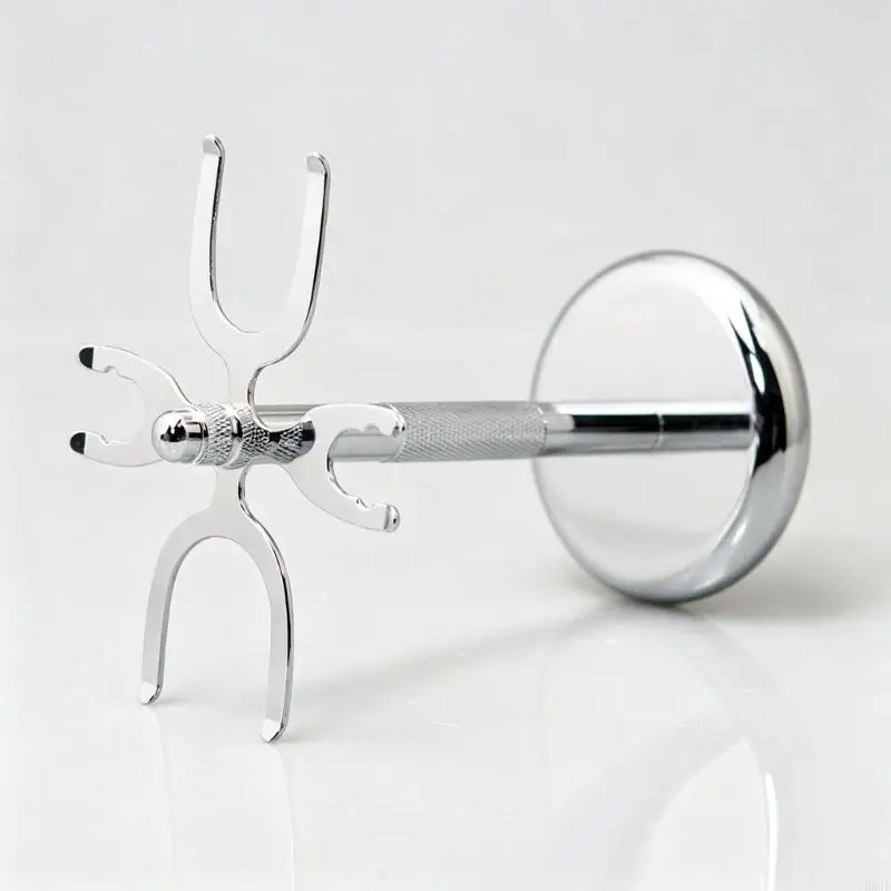 Zinc Alloy Shaving Accessories Stand For Bathroom Counter Razors Brush Holder Easy Install Storage Rack B03E