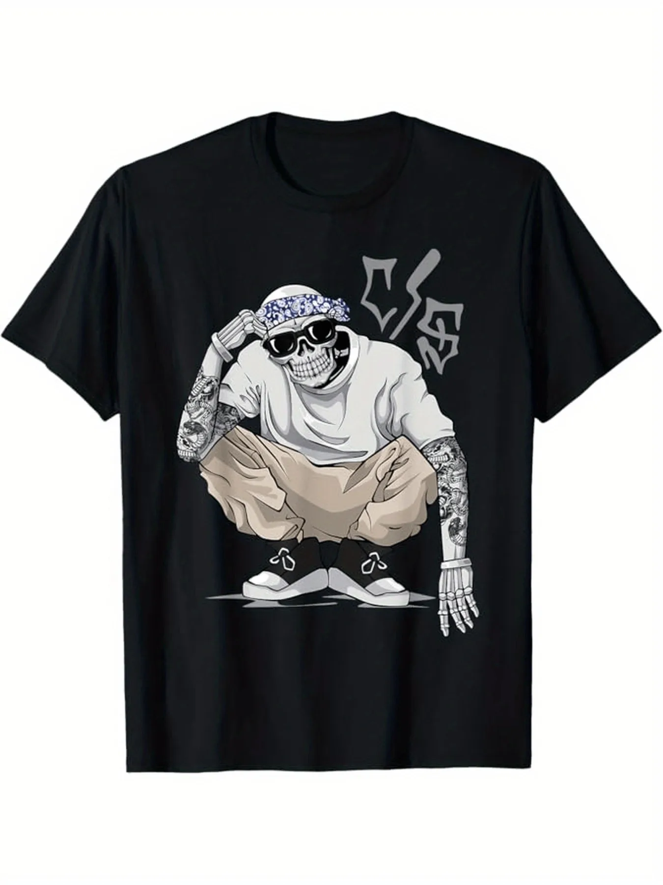 وشم تشولو شيكانو، مكسيك رائع، عصابة، جمجمة، تي شيرت مكسيكي