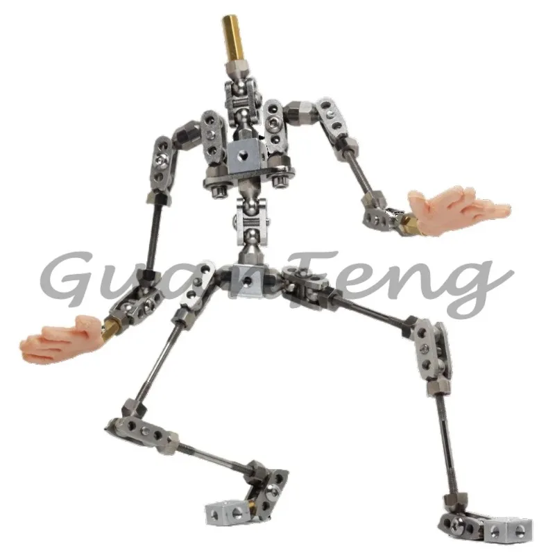 Pro3.0 Upgraded Professional Stop Motion Puppet Armature, Flexible Wearproof Stainless Steel Skeleton for Animation Production