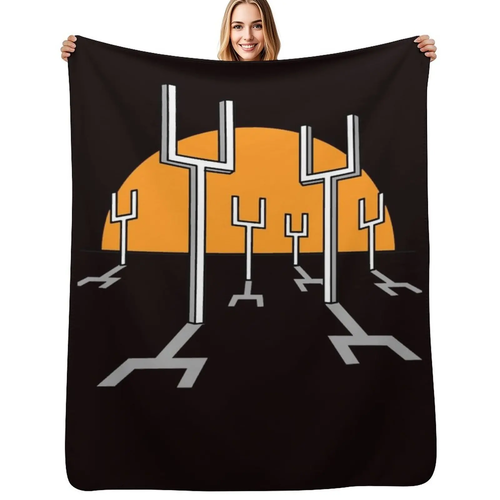 

Origin Of Symmetry Throw Blanket warm for winter Beautifuls bed plaid Bed covers Blankets