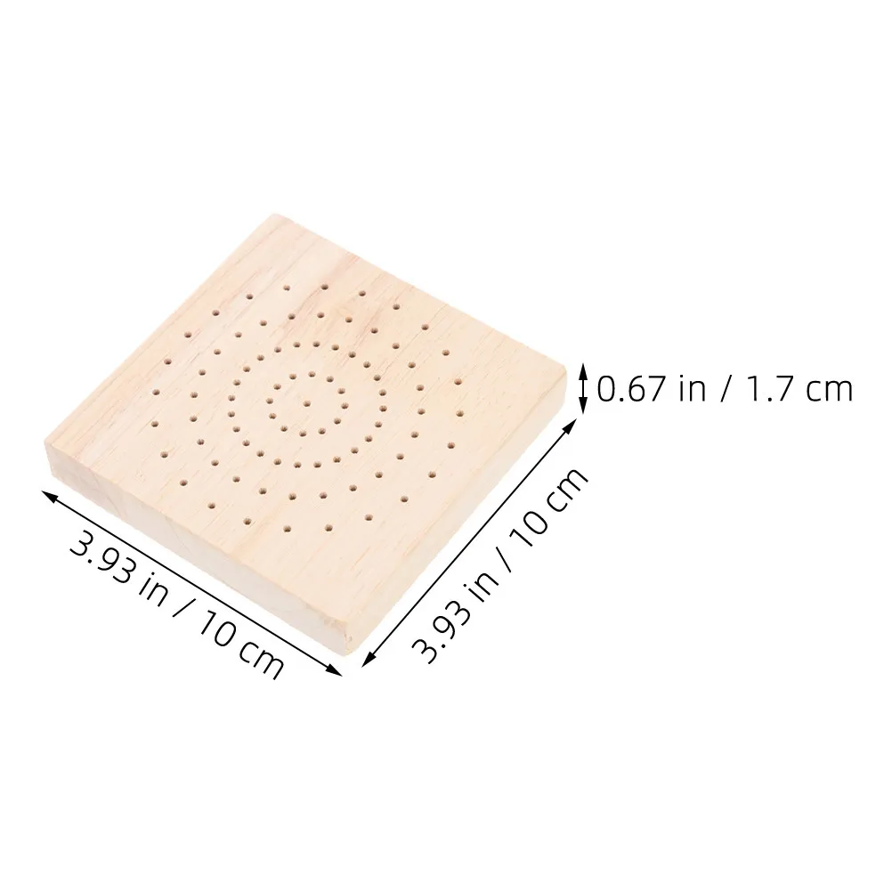 Picture 4: 1Set Wood Insert Board for Sculpting Clay Display Stand Drying Base Shelf Display Holder Exquisite Workmanship Comfortable